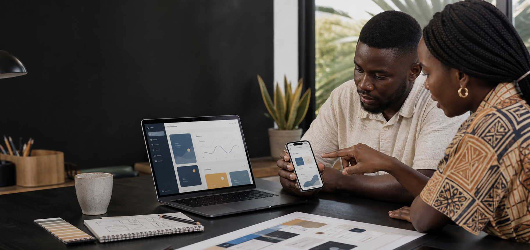 Logiciel de gestion avec tableau de bord pour entreprise au Togo
