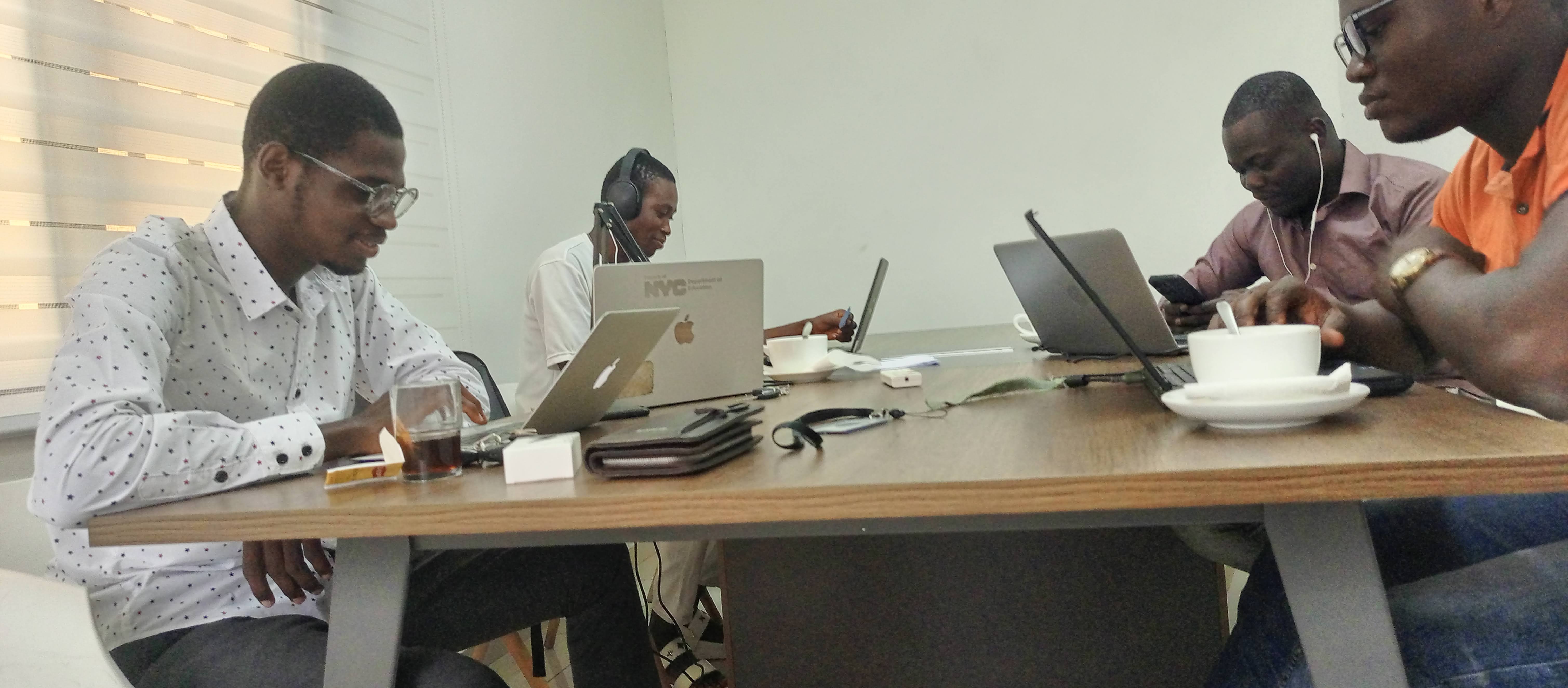Équipe TPG au travail